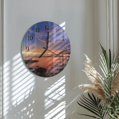 Orologio rotondo Isola marina