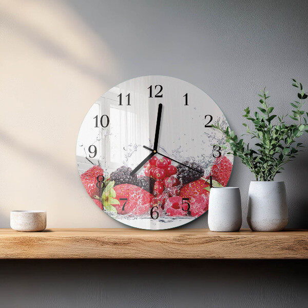 Orologio rotondo Frutta