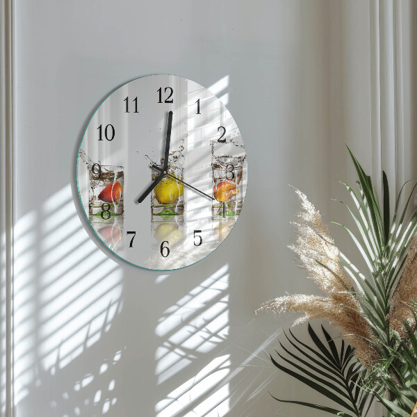 Orologio rotondo Bicchieri di zucchero