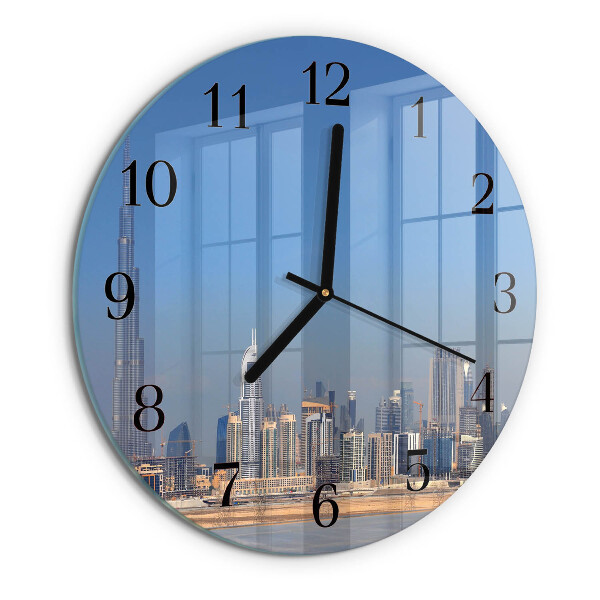 Orologio rotondo Dubai Horizon