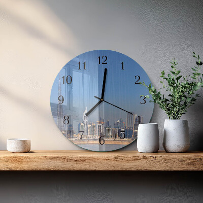 Orologio rotondo Dubai Horizon