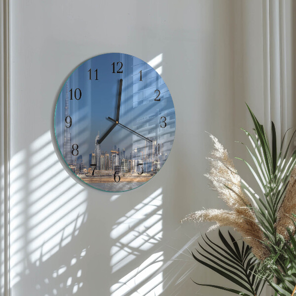 Orologio rotondo Dubai Horizon