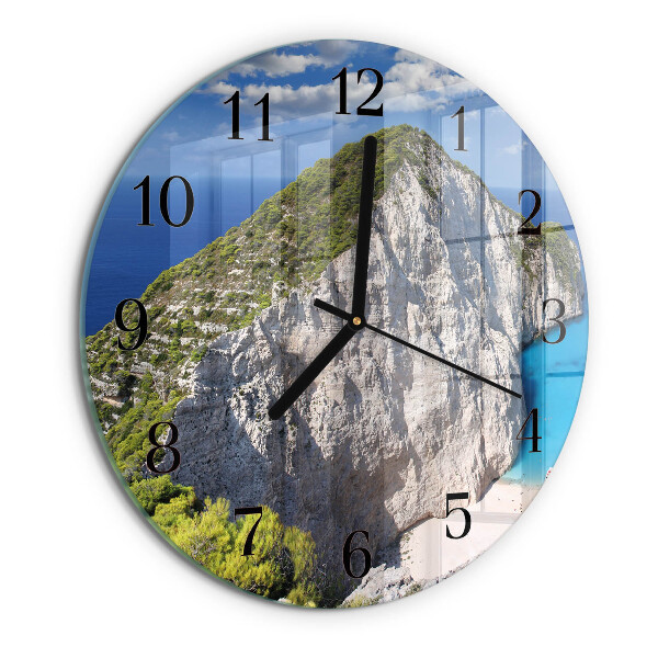 Orologio rotondo Scogliera