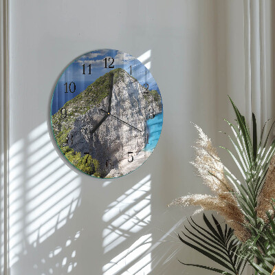 Orologio rotondo Scogliera