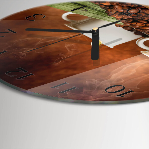 Orologio rotondo Tazze da caffè