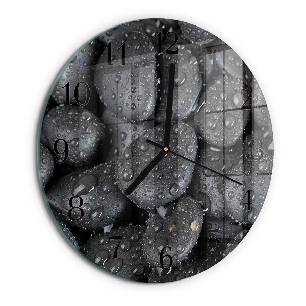Orologio rotondo Pietre Acqua