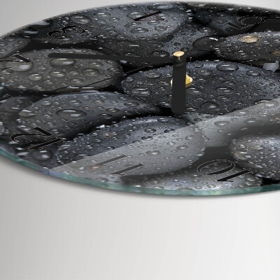 Orologio rotondo Pietre Acqua