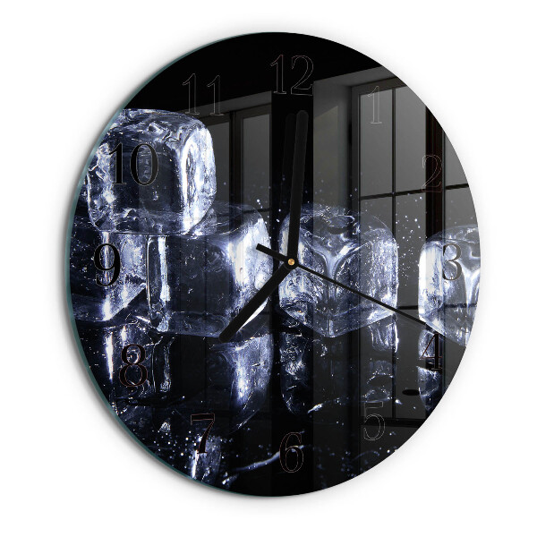 Orologio rotondo cubetti di ghiaccio
