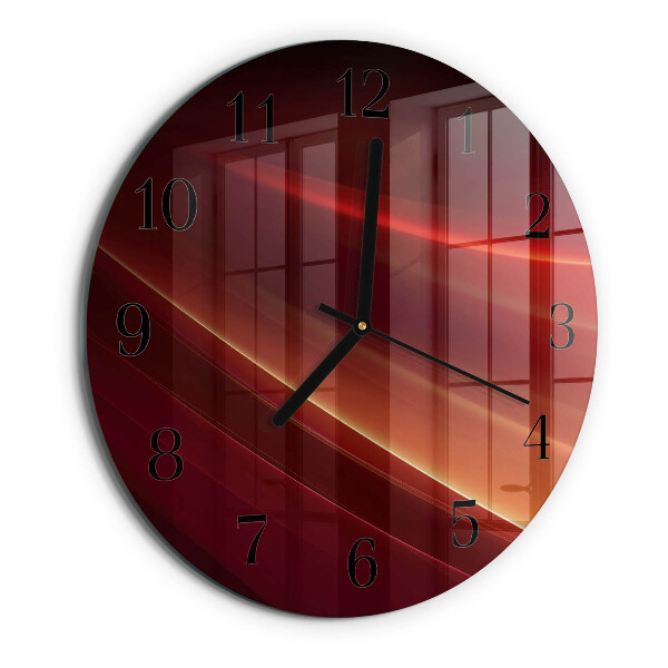 Orologio rotondo Astrazione