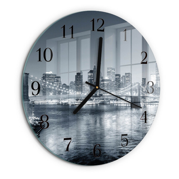 Orologio rotondo Notte dell'orizzonte