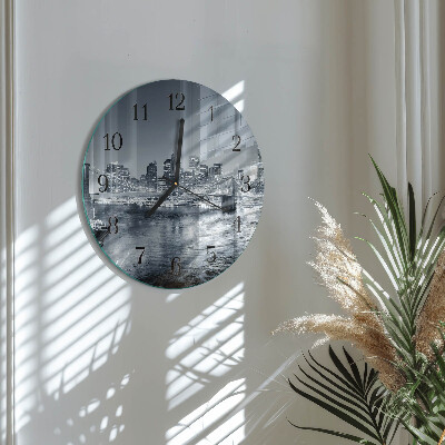 Orologio rotondo Notte dell'orizzonte