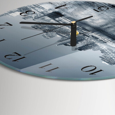 Orologio rotondo Notte dell'orizzonte