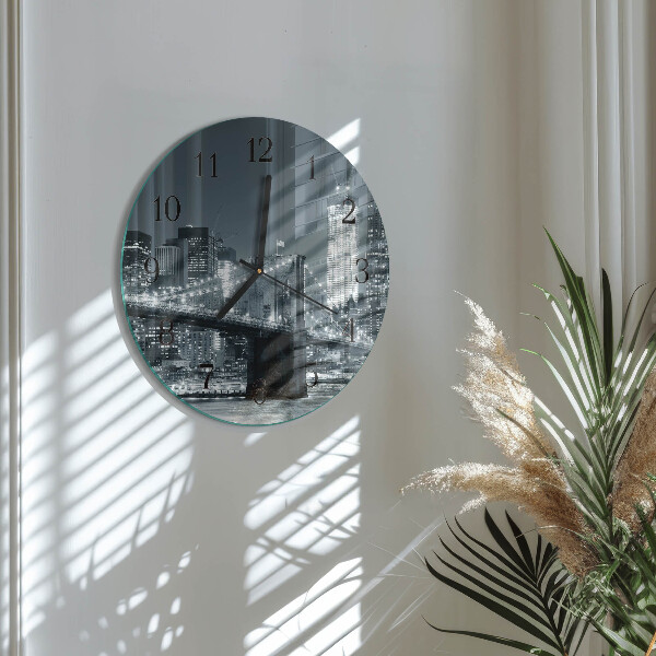 Orologio rotondo Ponte orizzontale