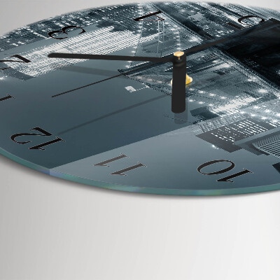 Orologio rotondo Ponte orizzontale