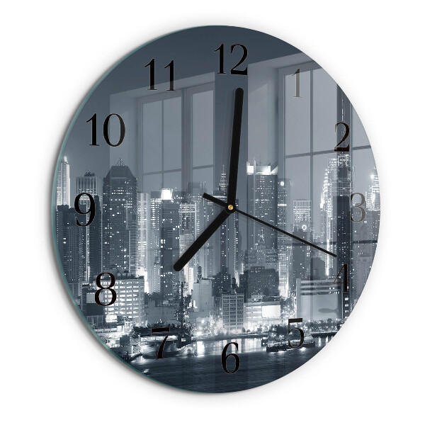 Orologio rotondo Notte dell'orizzonte