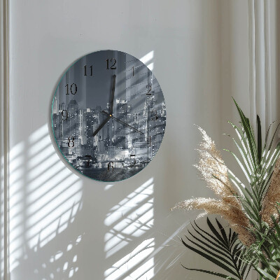 Orologio rotondo Notte dell'orizzonte