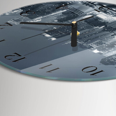 Orologio rotondo Notte dell'orizzonte