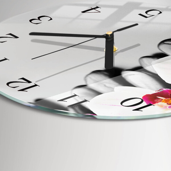 Orologio rotondo Pietre per orchidee