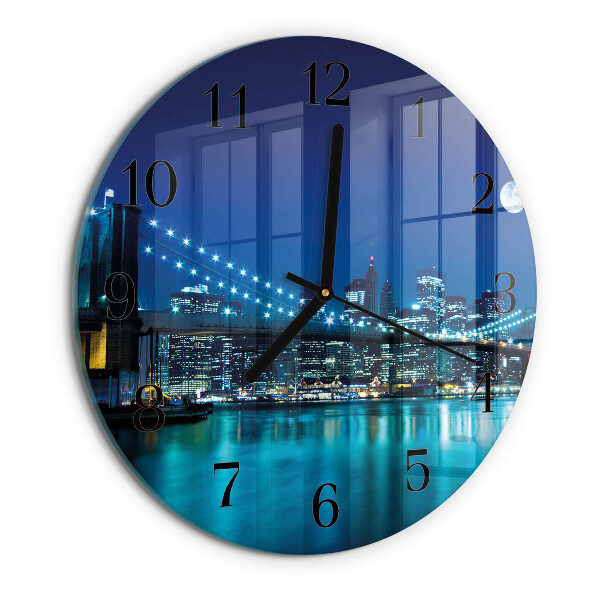 Orologio rotondo Notte dell'orizzonte
