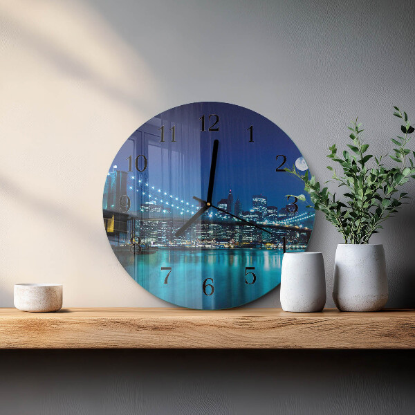 Orologio rotondo Notte dell'orizzonte