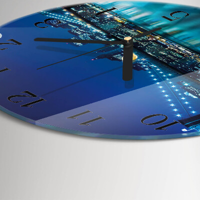 Orologio rotondo Notte dell'orizzonte