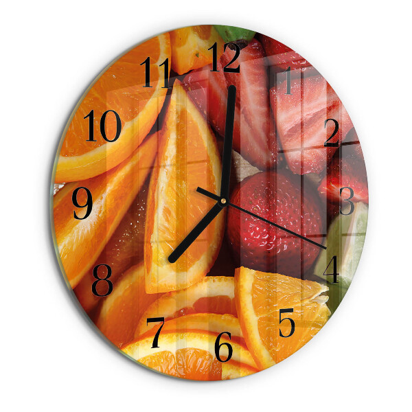 Orologio rotondo Frutta