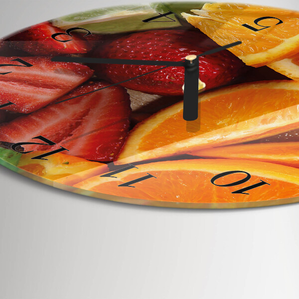 Orologio rotondo Frutta