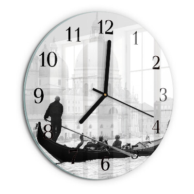 Orologio rotondo La barca veneziana