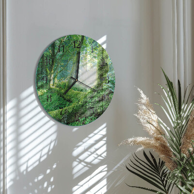 Orologio rotondo Muschio forestale