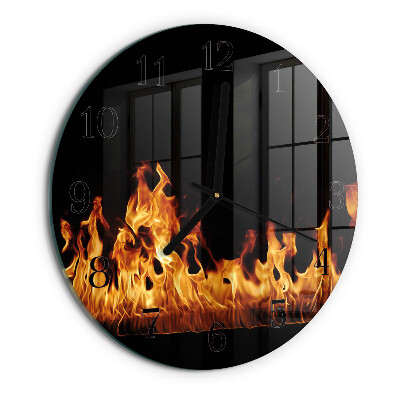 Orologio rotondo Fuoco