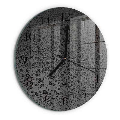 Orologio rotondo Gocce d'acqua