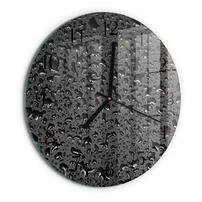 Orologio rotondo Gocce d'acqua