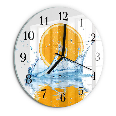 Orologio rotondo Acqua d'arancia
