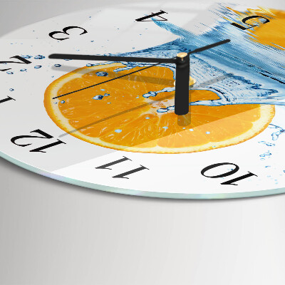 Orologio rotondo Acqua d'arancia