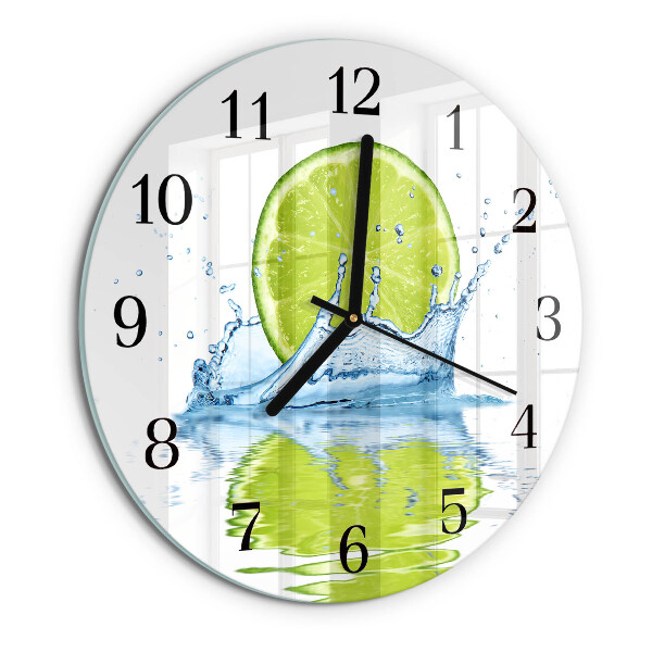 Orologio rotondo Acqua di calce
