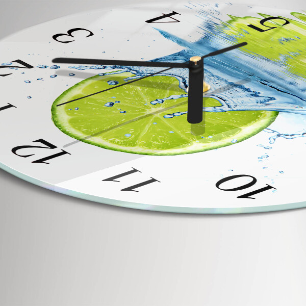Orologio rotondo Acqua di calce