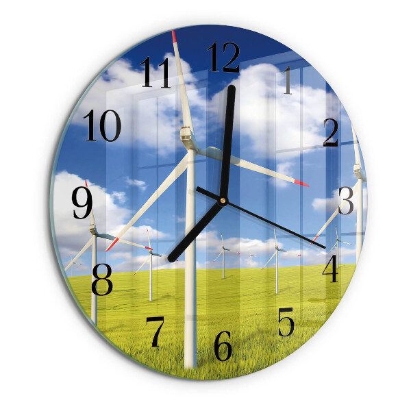 Orologio rotondo Parco eolico