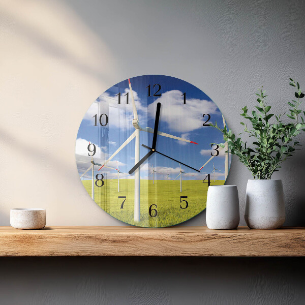 Orologio rotondo Parco eolico