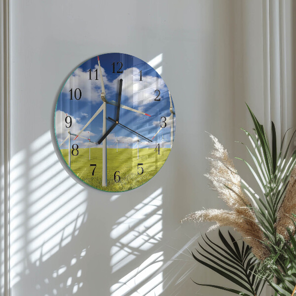 Orologio rotondo Parco eolico