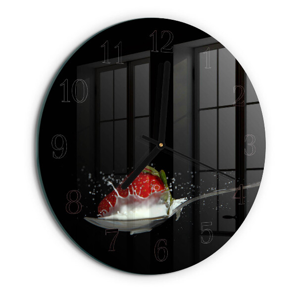 Orologio rotondo Fragola