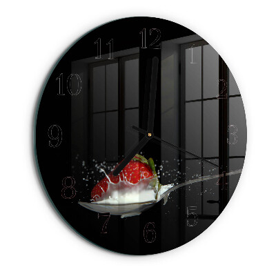 Orologio rotondo Fragola