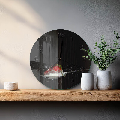 Orologio rotondo Fragola