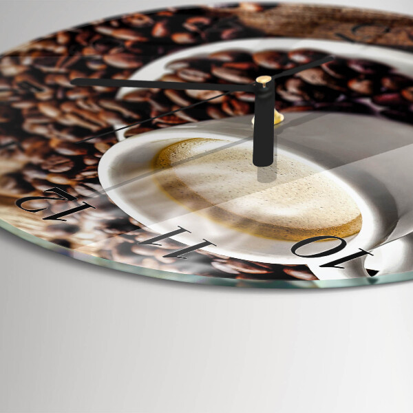 Orologio rotondo Tazza di caffè
