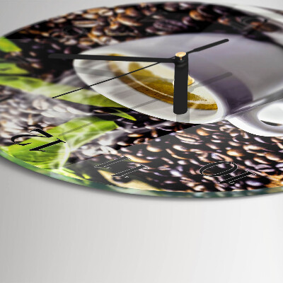Orologio rotondo Tazza di caffè