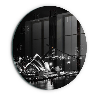 Orologio rotondo orizzonte di Sydney