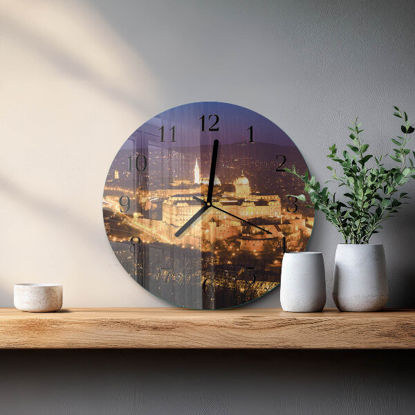 Orologio rotondo Città di Budapest