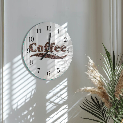 Orologio rotondo Caffè 