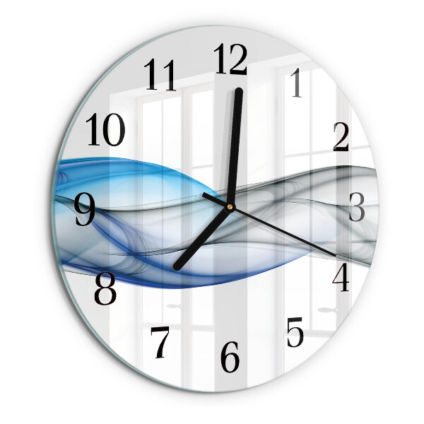 Orologio rotondo Fumo astratto