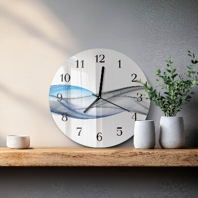 Orologio rotondo Fumo astratto