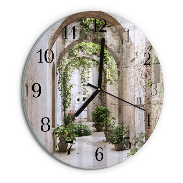 Orologio rotondo Piante da viale